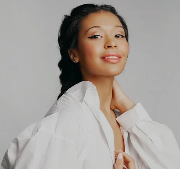 First-time Botox patient before treatment in Palm Beach